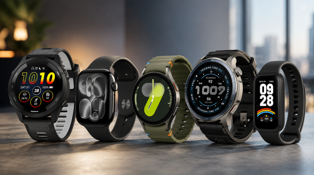 5 Melhores Smartwatches Fitness para Comprar em 2026