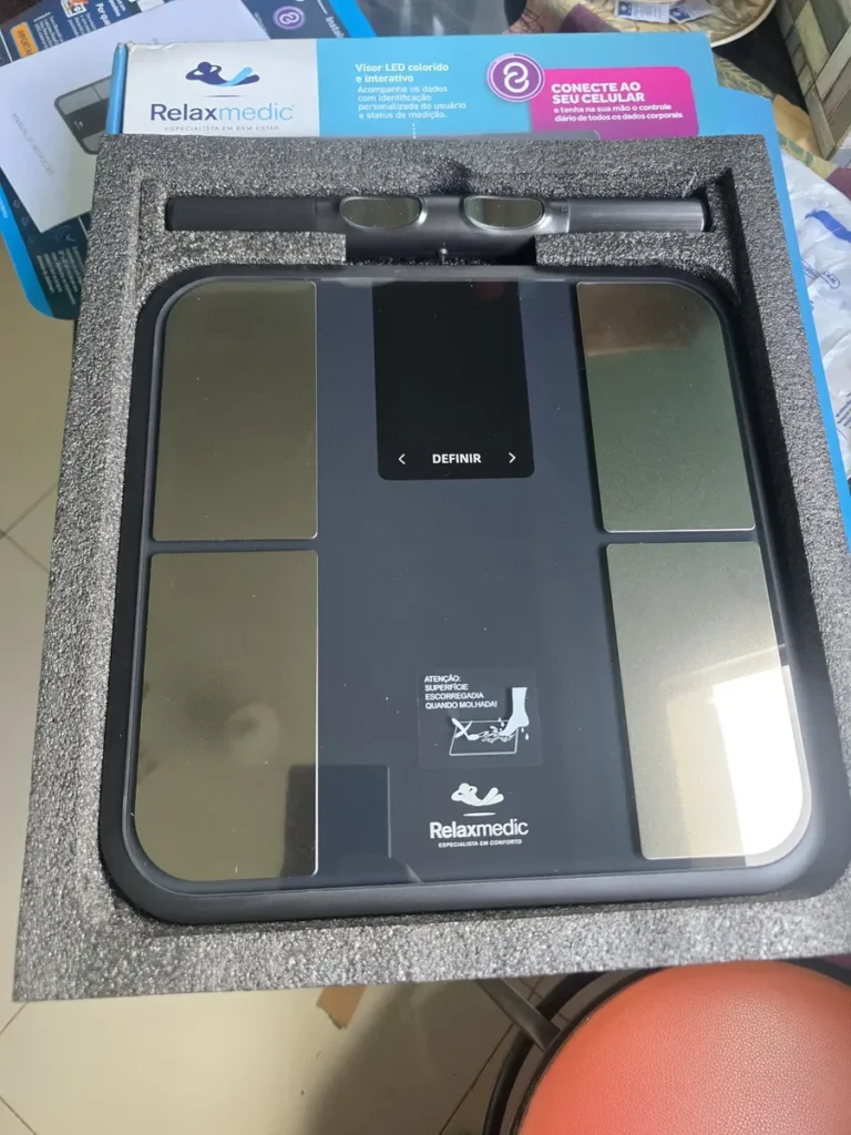 Balança de Bioimpedância 8 Sensores Relaxmedic Digital: Review 2026