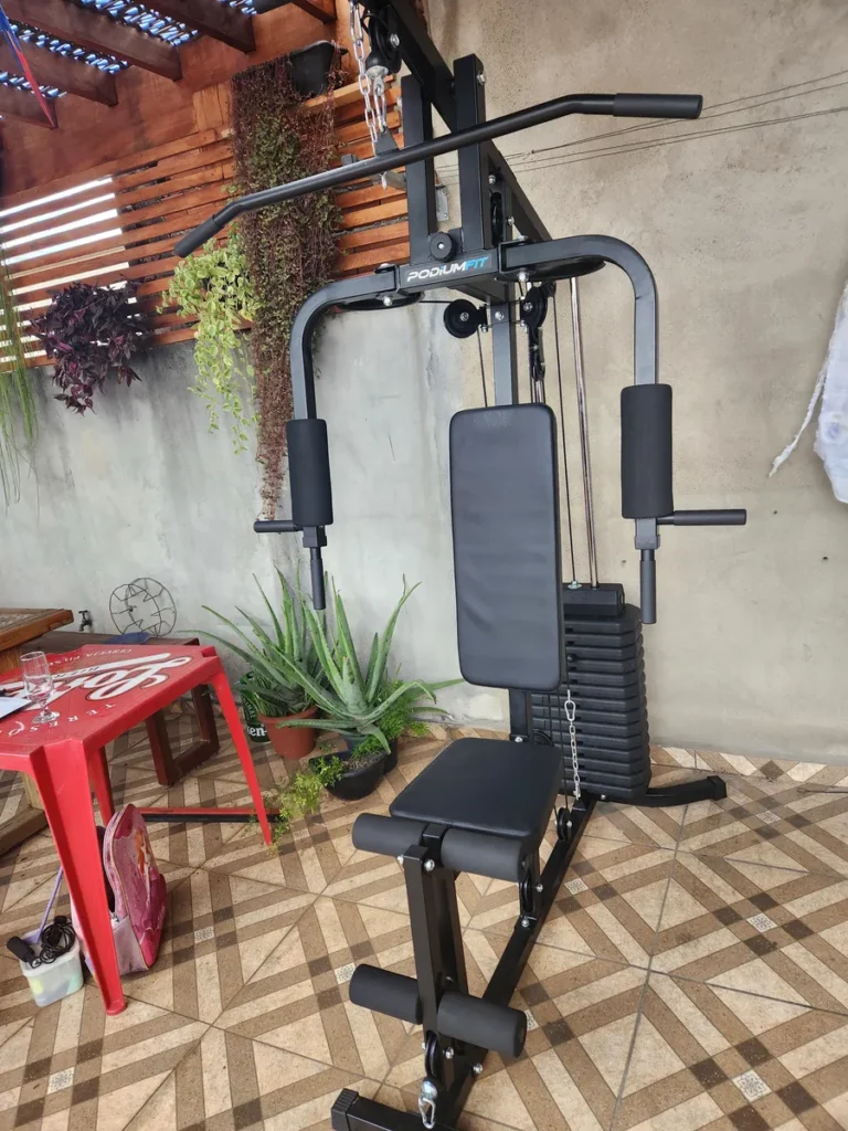 Estação de Musculação Podiumfit ME200 65kg: Vale a Pena em 2026? Review Completo